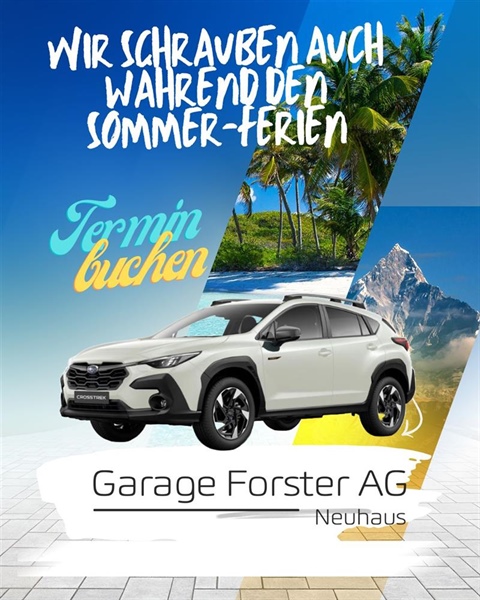 Wir sind auch während den Sommerferien da