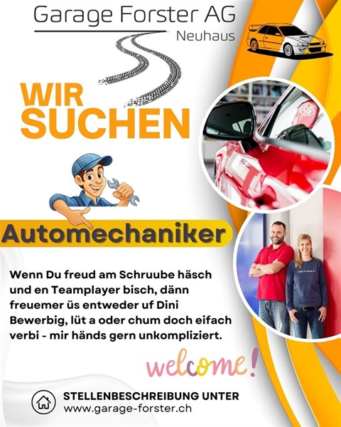 Wir suchen Automechaniker
