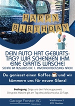 Dein Auto hat Geburtstag? Wir schenken neuen Glanz