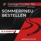 Sommerpneu bestellen und von 10 % Rabatt profitieren