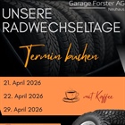 Unsere Radwechseltage Frühling 2026